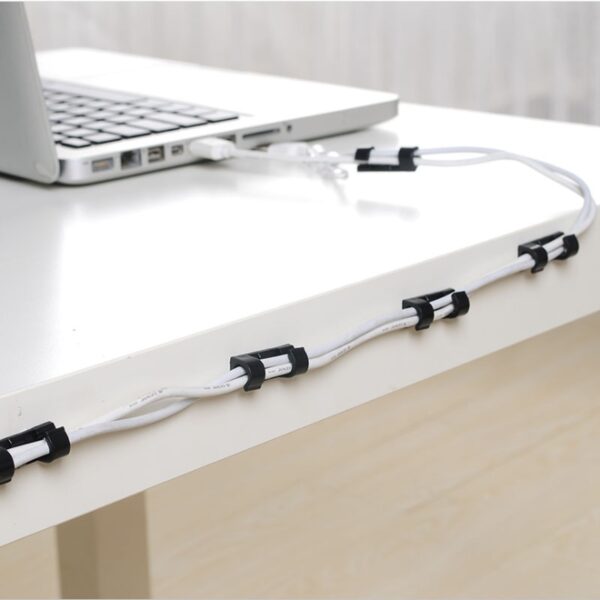 20pcs Cable Organizer Wire Storage Clips for Desk